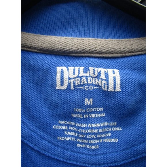 Duluth Polo Shirt Medium Pullover Golf Pocket Collared Tennis Rugby - Picture 8 of 9